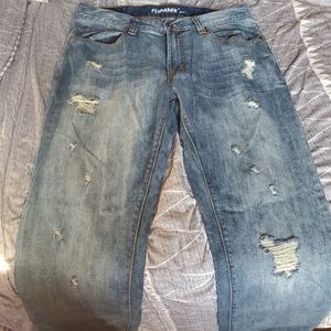 Mens Flypaper Jeans Straight 33/30 Blue Jeans